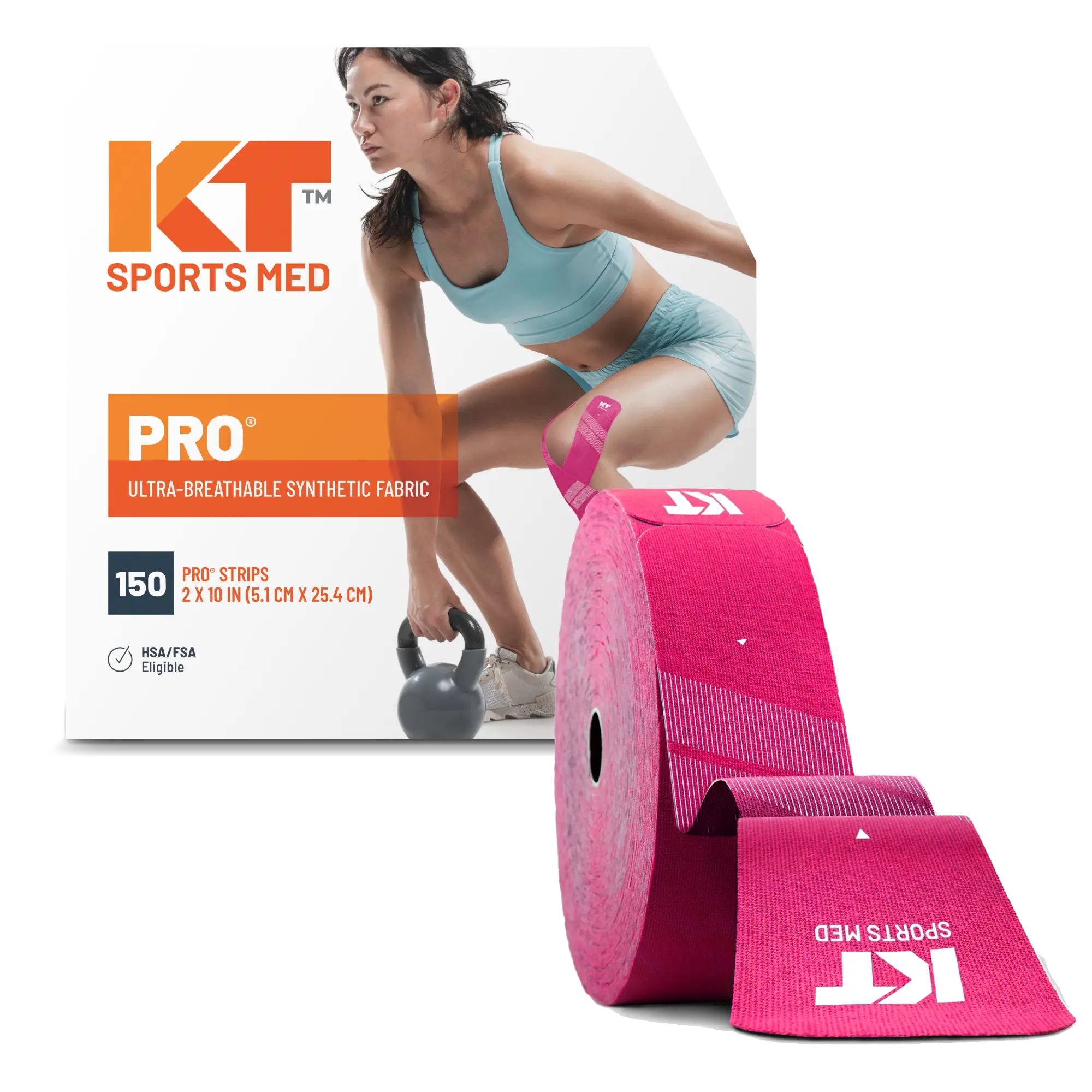 Pro Kinesiology Tape. 150 Precut 10 Strips - Image 7
