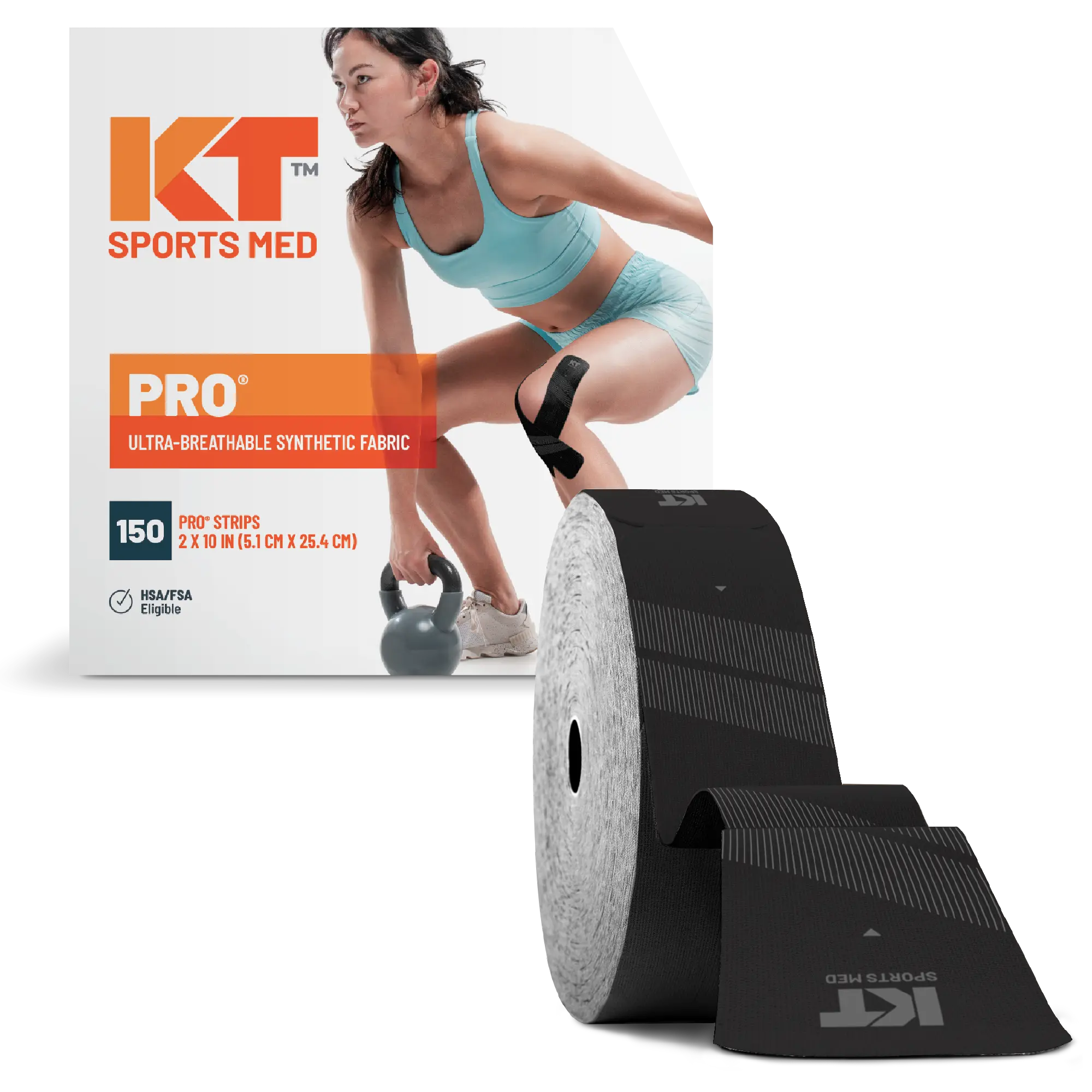 Pro Kinesiology Tape. 150 Precut 10 Strips - Image 4