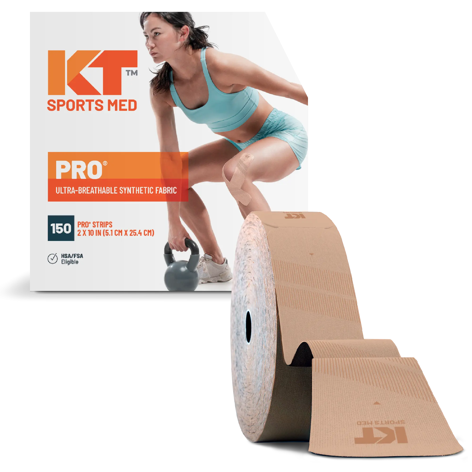 Pro Kinesiology Tape. 150 Precut 10 Strips