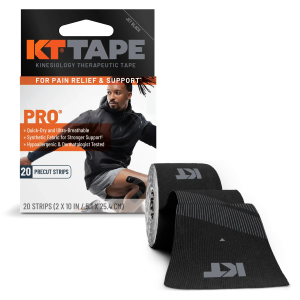KT Tape Pro® Synthetic Kinesiology Tape – Precut Strips